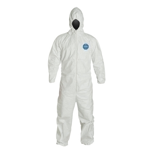 DuPont™ Tyvek® Coverall With Elastic Wrist & Ankle, Hood