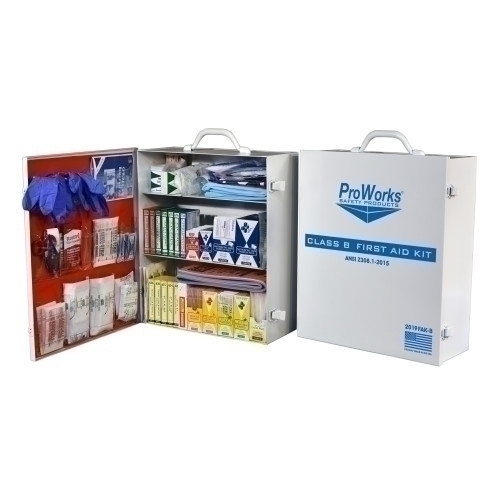 ProWorks® Class B Three Shelf First Aid Kit 