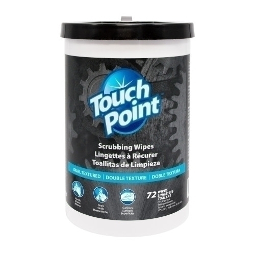 Touch Point Scrubbing Wipes Canister 72 WIPES CAN 6 CAN CS