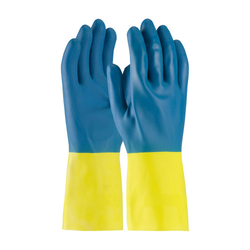 GLOVES NEOPRENE LATEX BLUE  XL