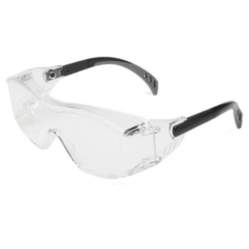 Cover2® Over the Glasses Safety Glasses, Clear Lens