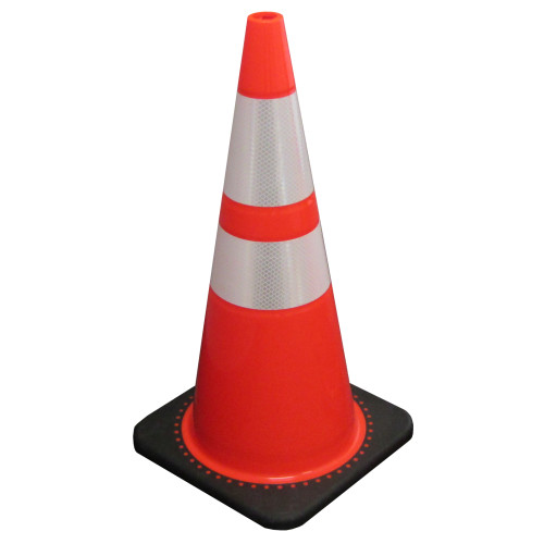 ProWorks® Heavy Duty Orange Safety Cone With Reflective Collars